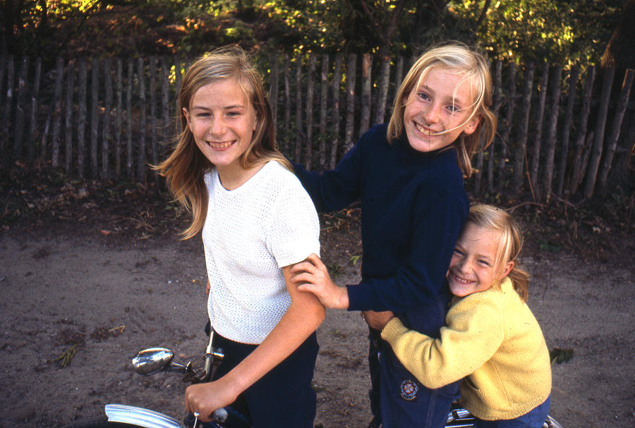 Three Sisters 1969 Photograph by Erik Falkensteen