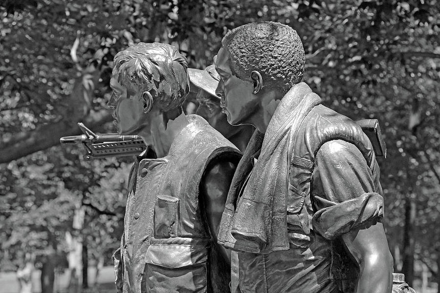 Three Soldiers Or Servicemen In Vietnam -- 2 Photograph By Cora Wandel ...