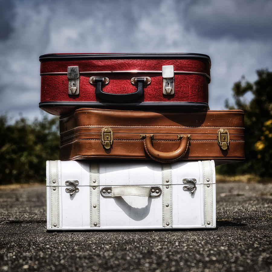 Three Suitcases Photograph by Joana Kruse