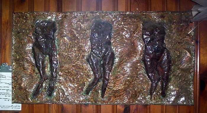 Three Torsos Relief by Don Thibodeaux