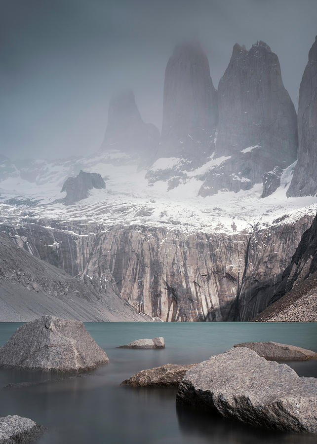 Towers Photograph - Three Towers, Chile by Dalibor Hanzal Towers Photograph - Three Towers, Chile by Dalibor Hanzal