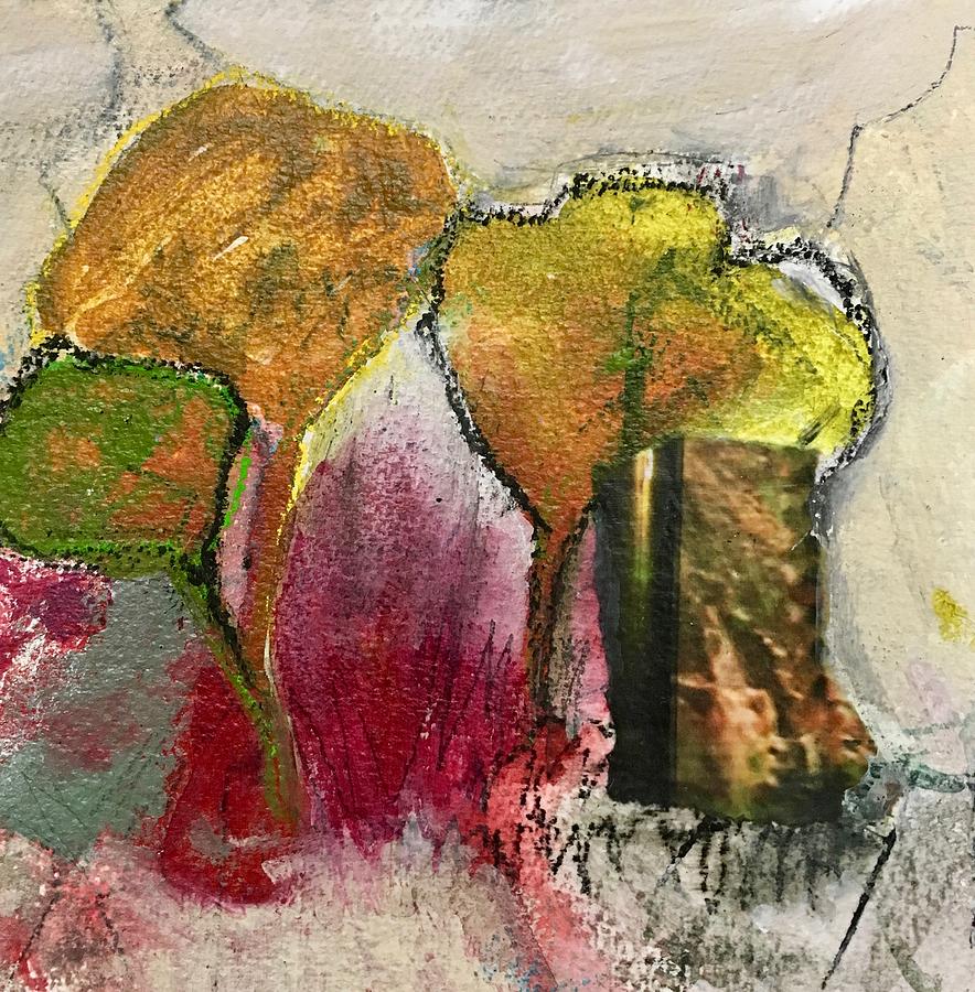 Three Trees Painting by Carole Johnson
