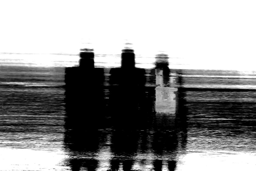 Abstract Photograph - Three Wise Men by Az Jackson