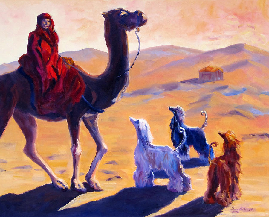 Santa Claus Painting - Three Wise Men by Terry  Chacon