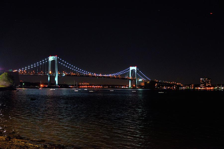 New York City Photograph - Throgs Neck Bridge by Kurt Von Dietsch