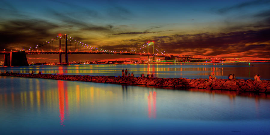 Throgs Neck Sunset Photograph by Dave Hahn