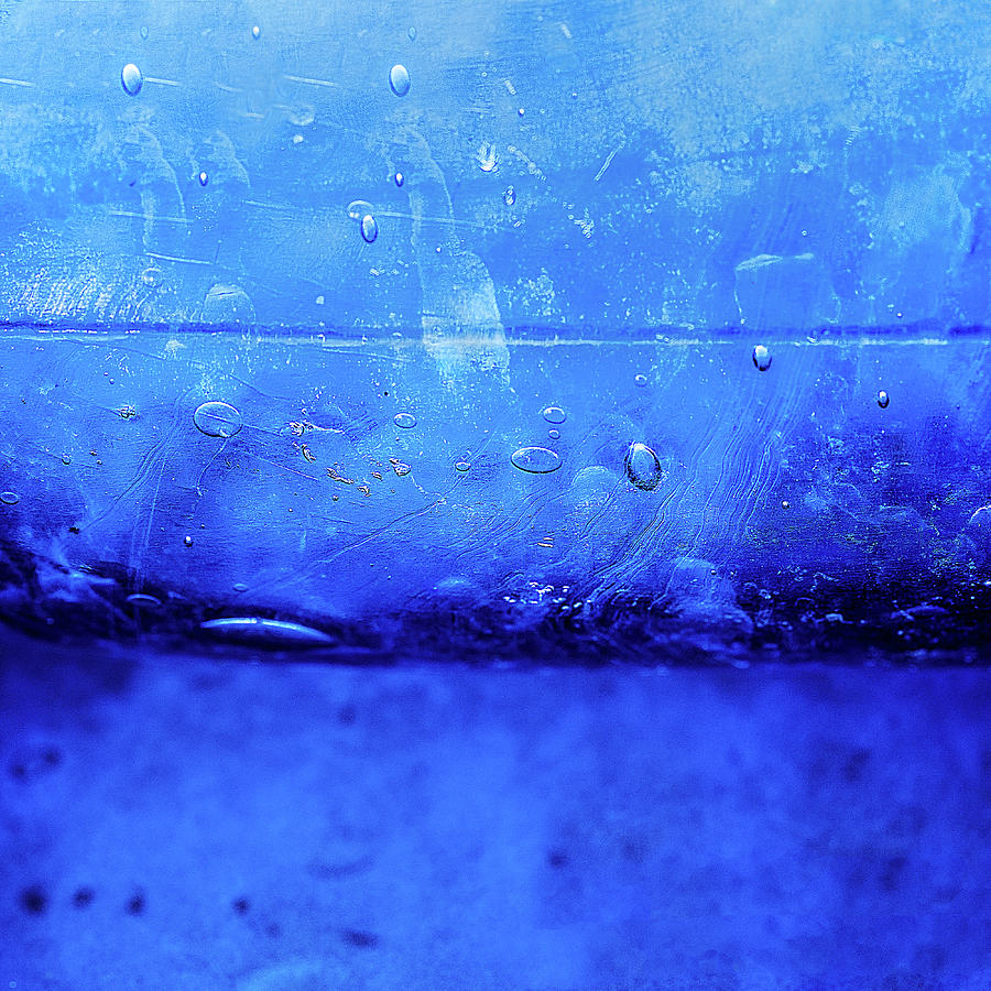 Through a Glass Darkly - Blue On Blue Photograph by Jon Woodhams
