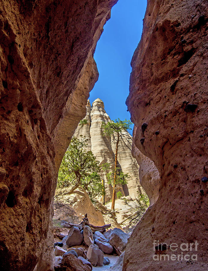 Through Slot Canyon Photograph by Stephen Whalen