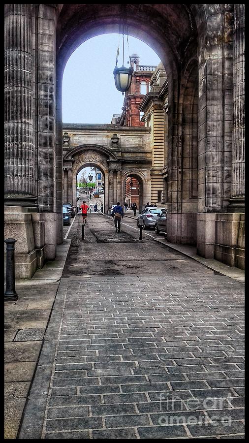 Through The Arches at George Street Photograph by Joan-Violet Stretch