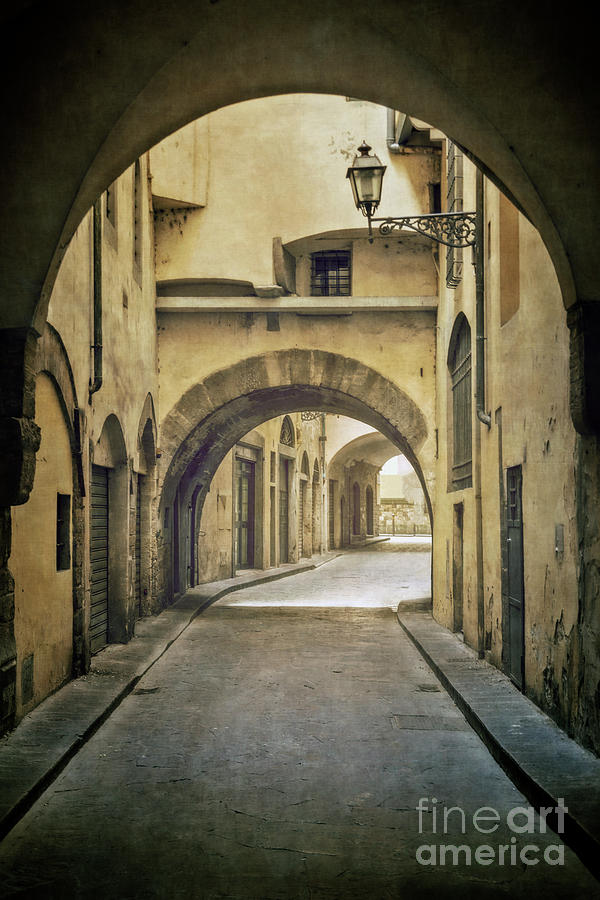 Architecture Photograph - Through The Arches by Evelina Kremsdorf