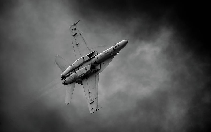 Jet Photograph - Through the Black by Mary Catherine Miguez