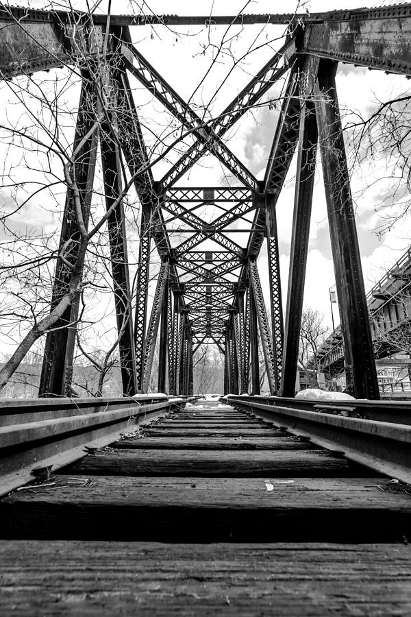 Through the Bridge Photograph by Tim Kirchoff
