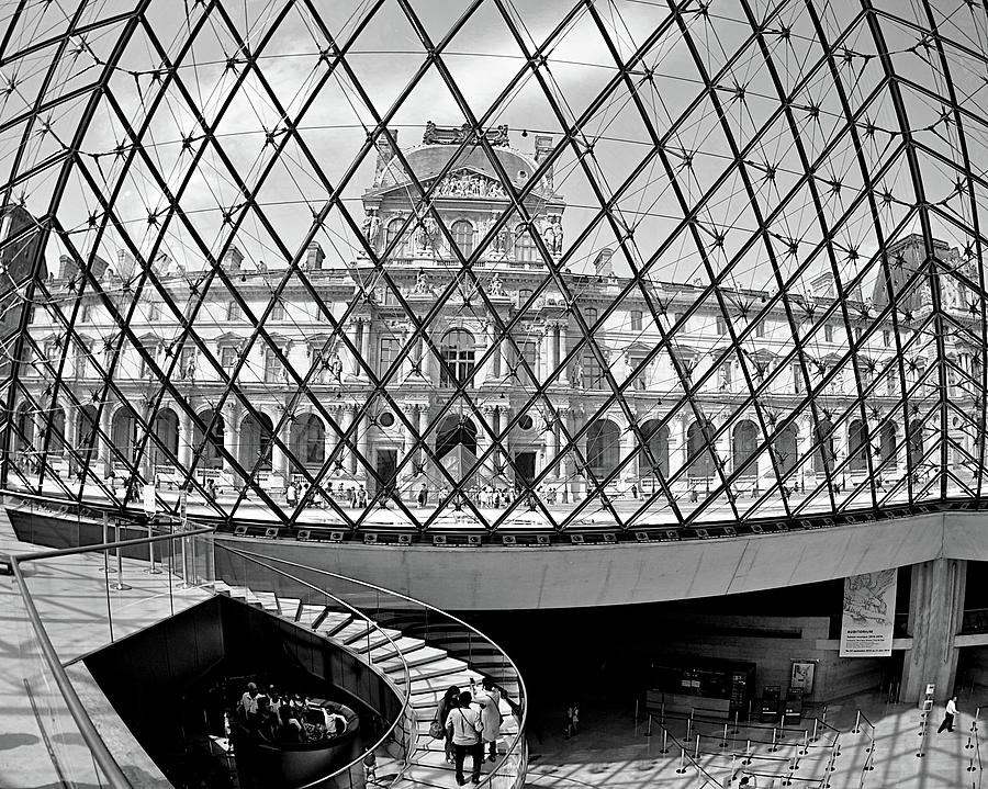 Through the Louvre Photograph by Matt MacMillan