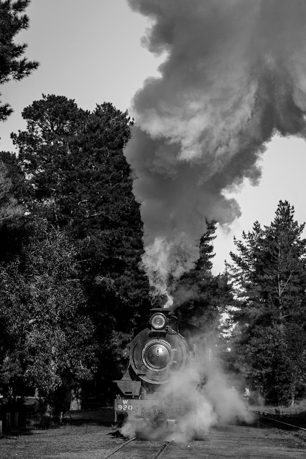 Through The Steam Photograph by Robert Caddy