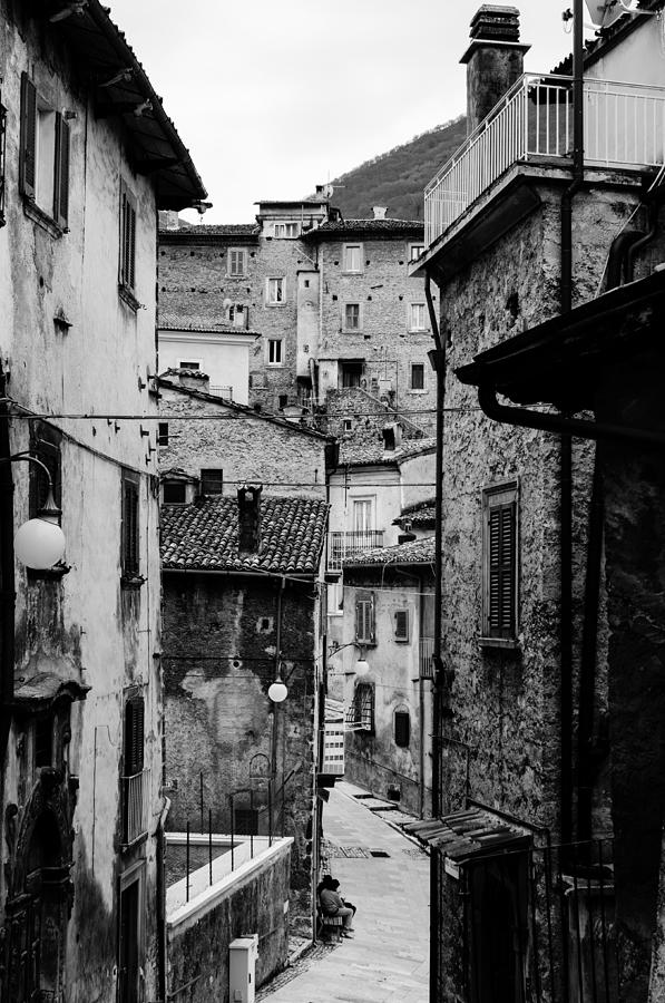 Through the streets of Scanno - Italy  Photograph by AM FineArtPrints