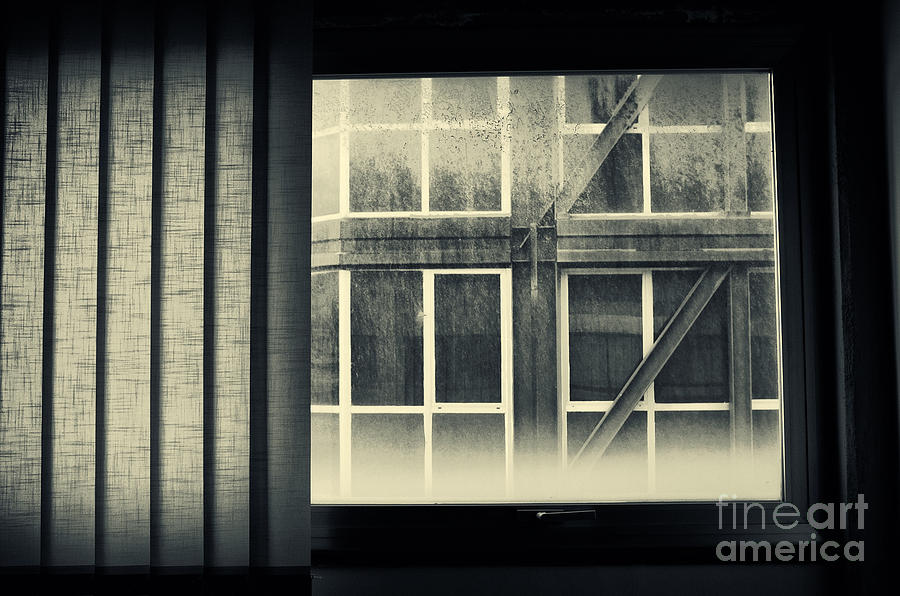 Abstract Photograph - Through the window by Silvia Ganora