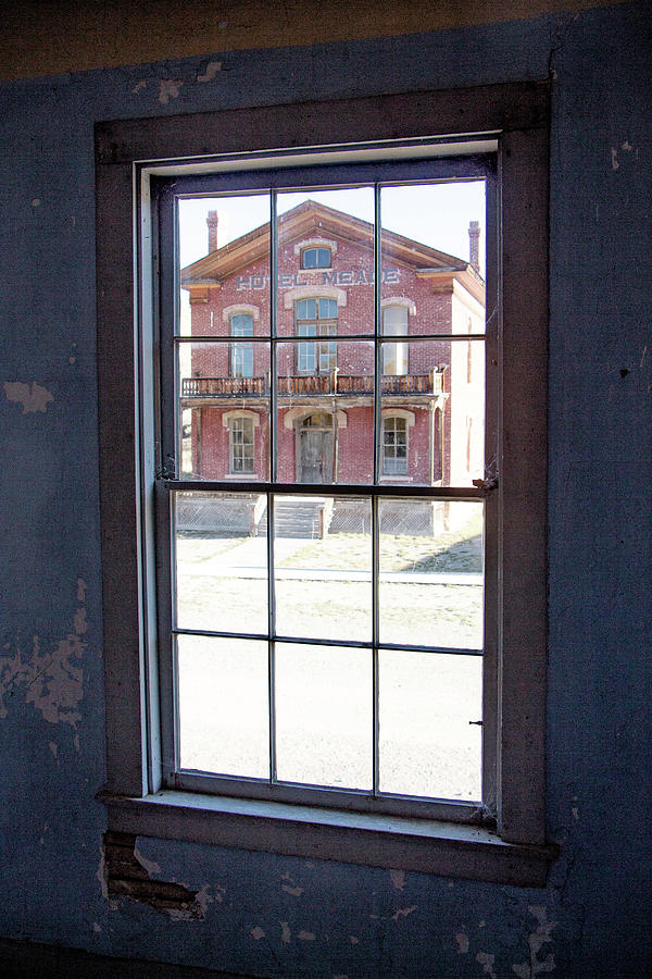 Through the Windows of Bannack 4 Photograph by Teresa Wilson