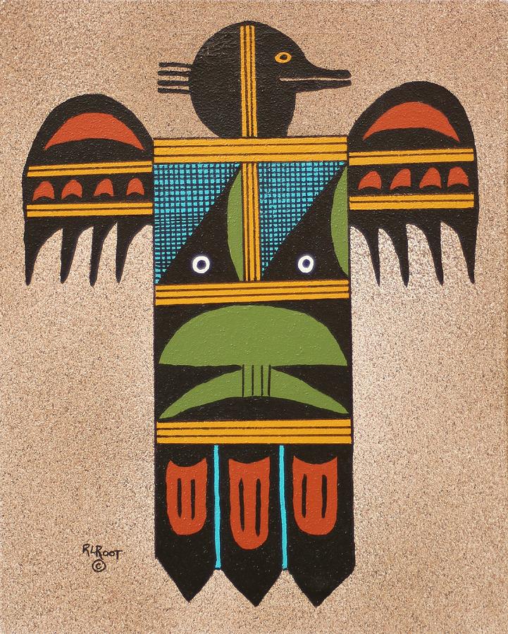 Thunder Bird #2 Painting by Ralph Root