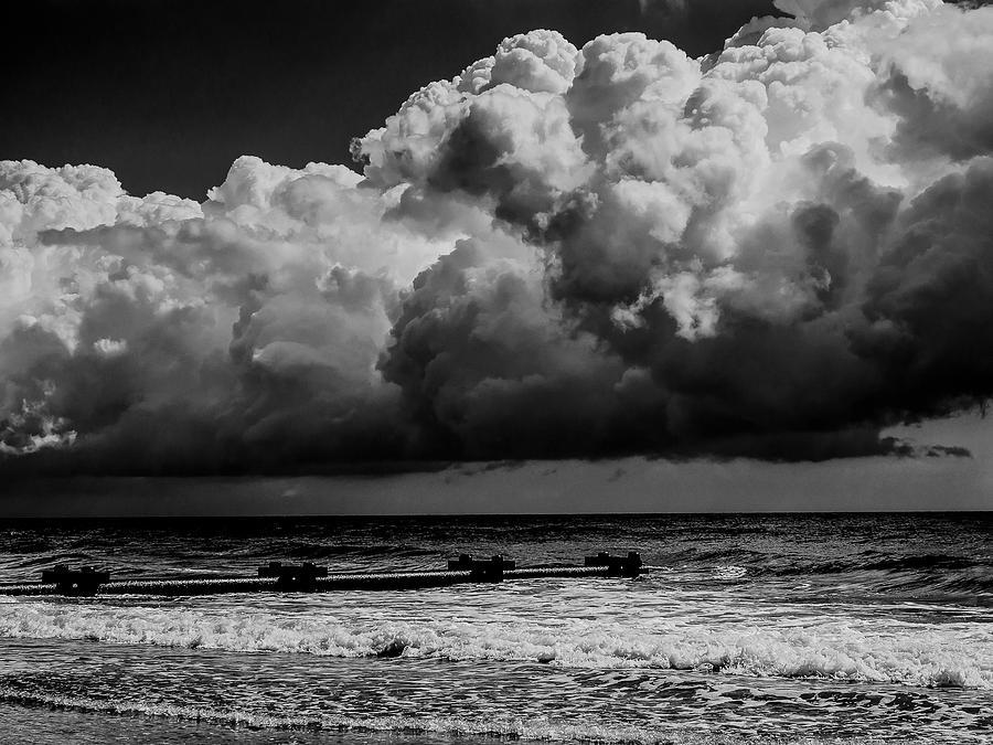 Thunder Head by The Sea Photograph by Louis Dallara