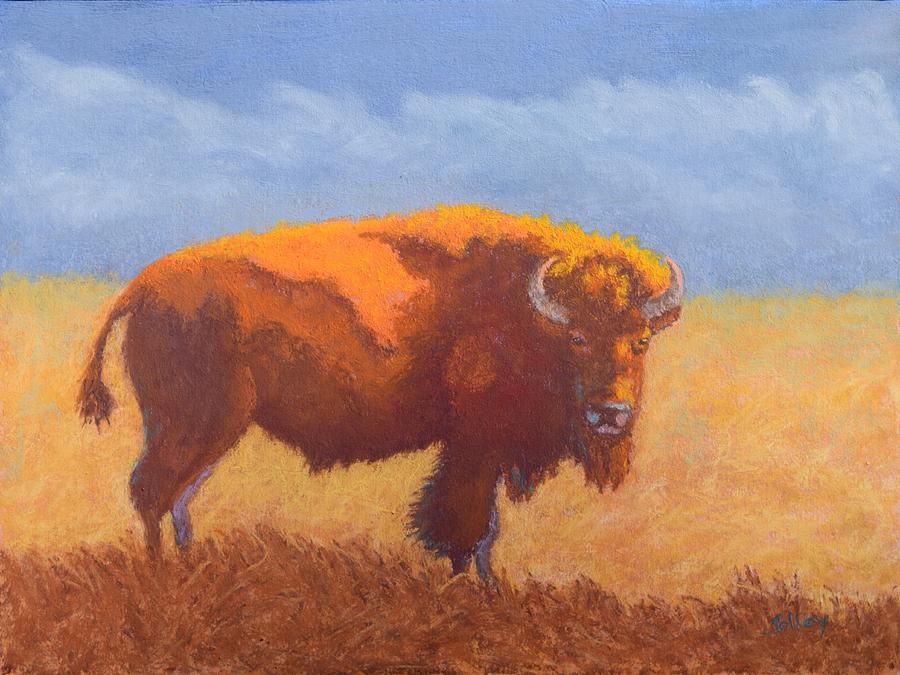 Thunder on the Prairie Painting by Nancy Jolley