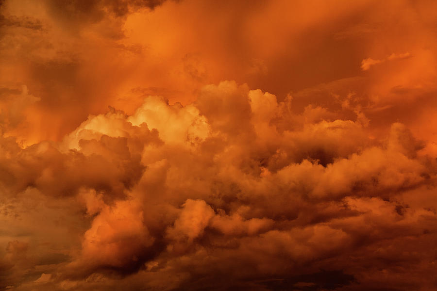 Thunder Storm Sunset #8315 Photograph by Irwin Barrett