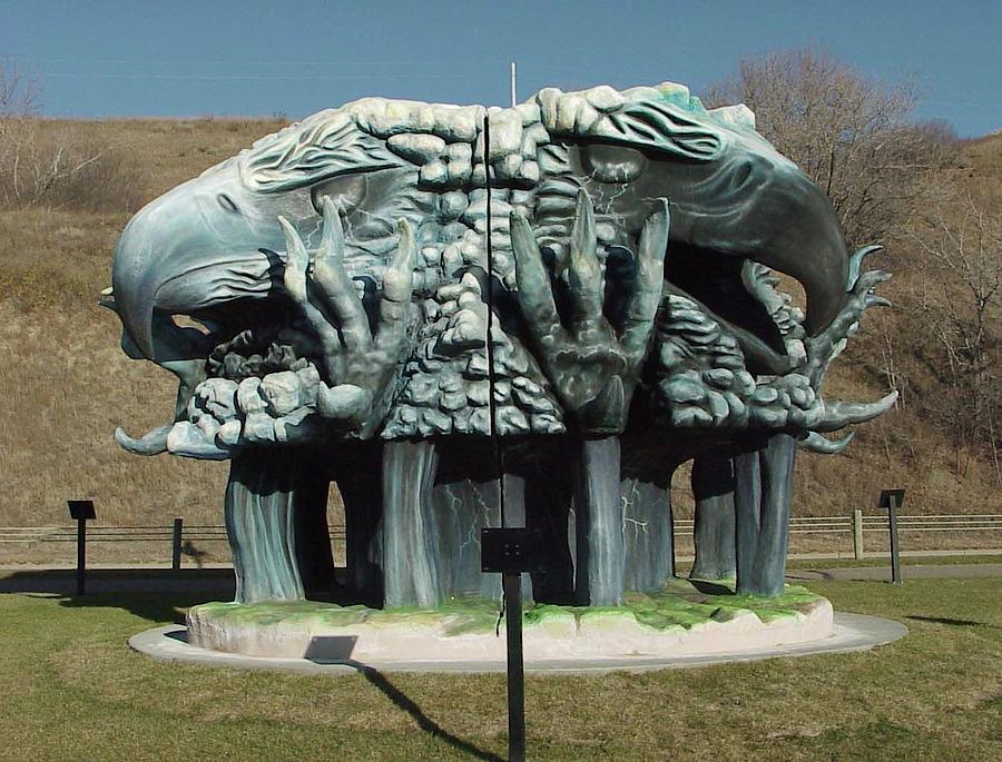 Thunderbird Sculpture Sculpture by Wayne Pruse