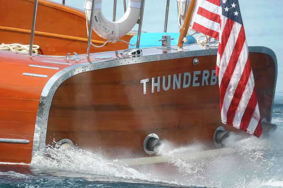 Thunderbird Yacht 6 Photograph by Steven Lapkin