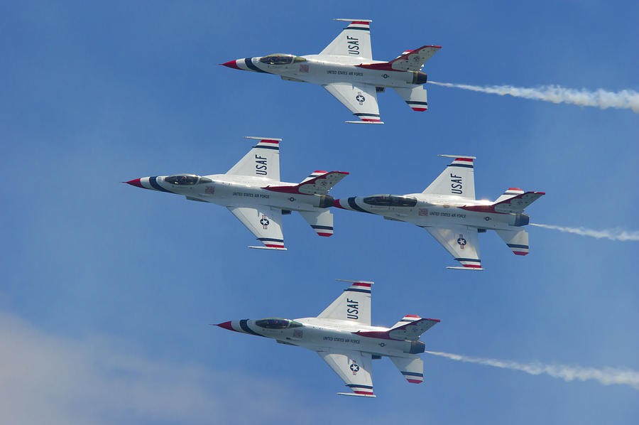 Thunderbirds Diamond Photograph by Brian Jordan | Pixels