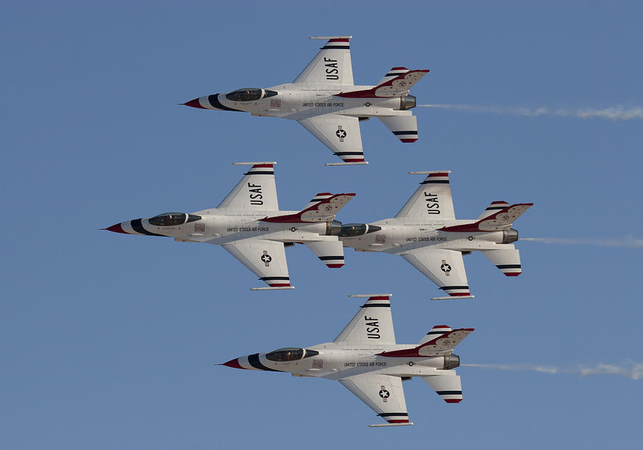 Thunderbirds Diamond Photograph by John Clark | Pixels