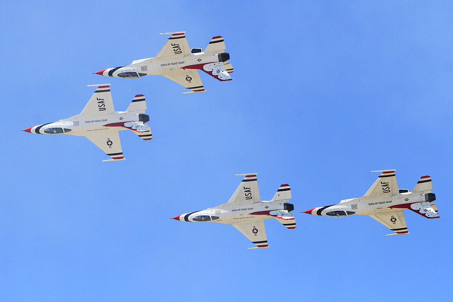 Thunderbirds in the Sky Photograph by Shoal Hollingsworth
