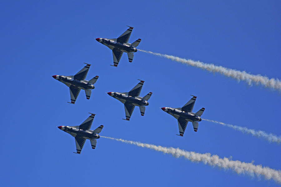 Thunderbirds Upwards Photograph by Raymond Salani III