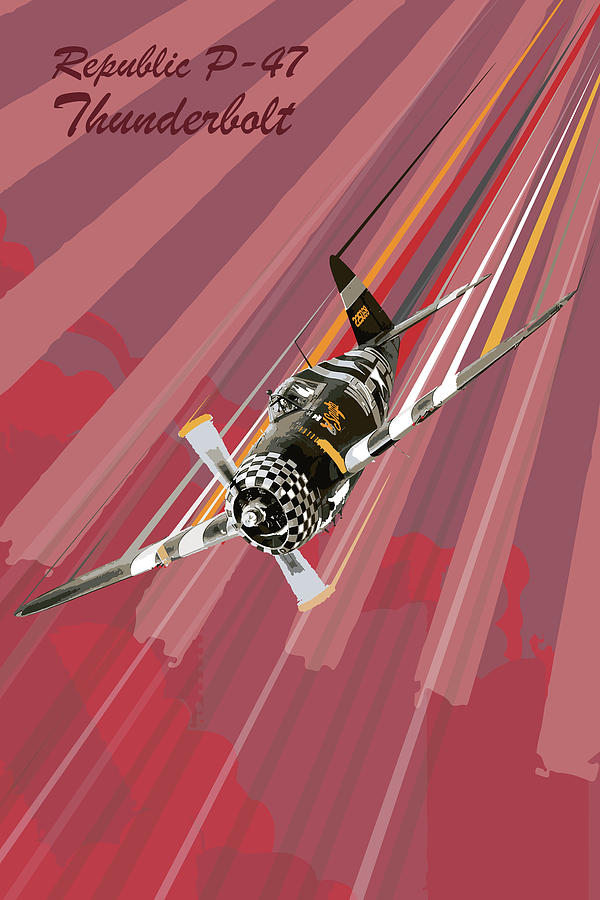 Thunderbolt Pop Art Digital Art by Airpower Art