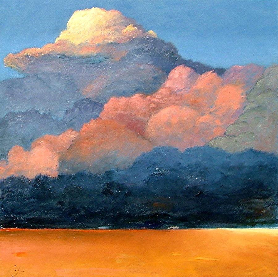 Sunset Painting - Thundercap by Gary Coleman