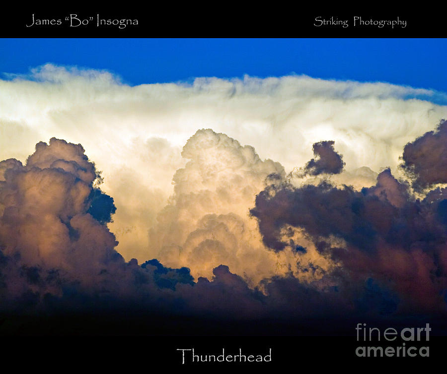 Thunderhead Cloud Color Poster Print Photograph