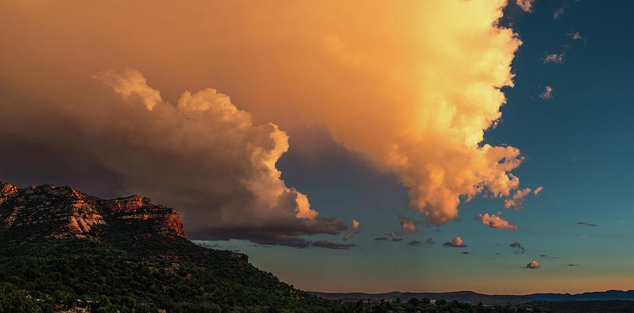 Thunderhead in Sedona Photograph by Robert FERD Frank