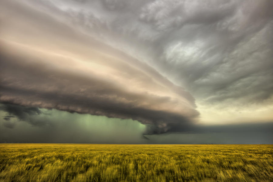 Thunderstorm Hail Core Photograph by Douglas Berry