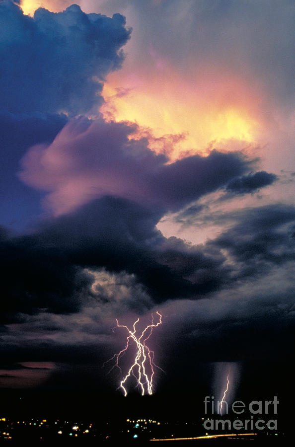Thunderstorm Photograph by Kent Wood
