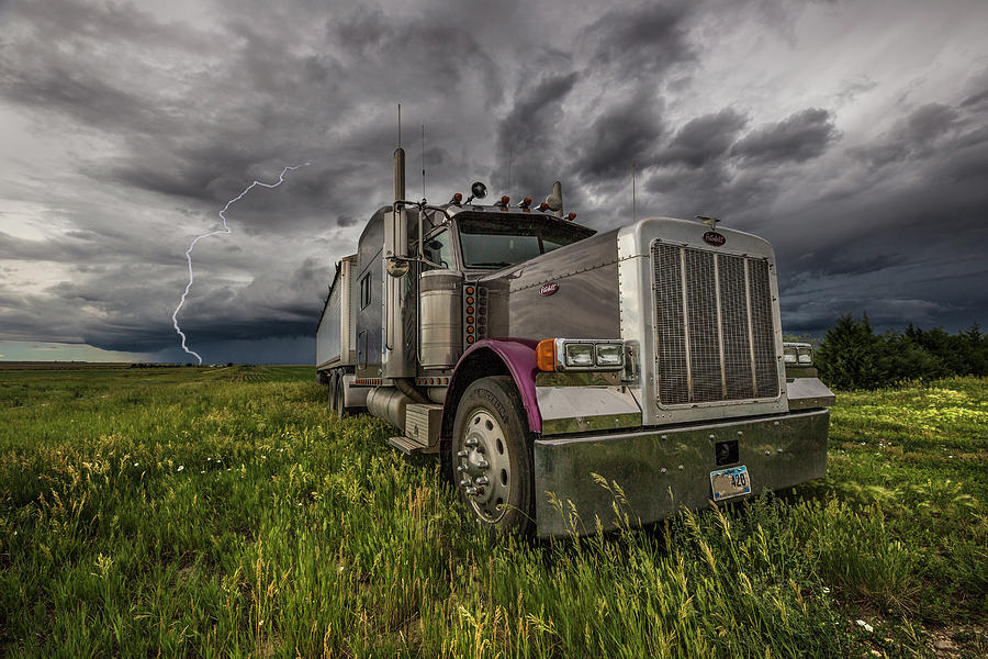 Nature Photograph - ThundersTruck by Aaron J Groen