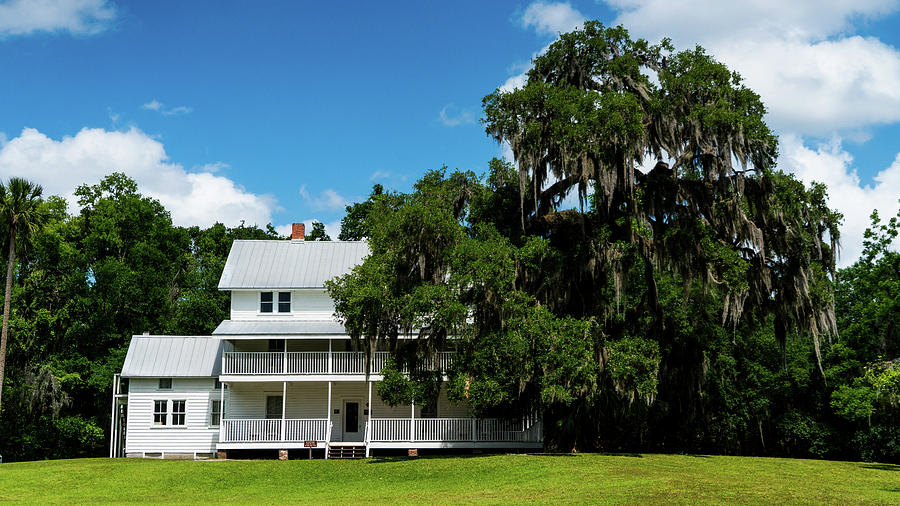 Thursby House Blue Springs State Park Florida Photograph by Lawrence S Richardson Jr