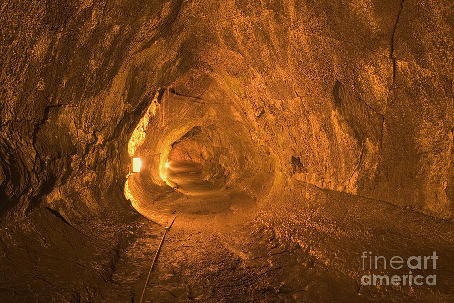 Thurston Lava Tube Photograph by Inga Spence