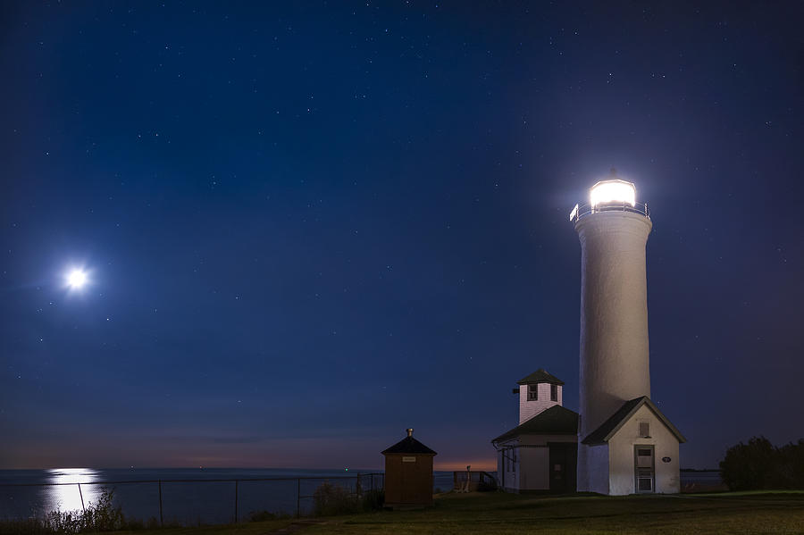 Tibbets Point Night Photograph by Mark Papke