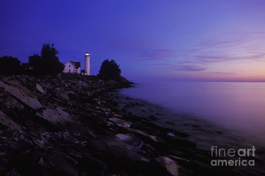 Tibbetts Point Lighthouse Sunset - FM000014 Photograph by Daniel Dempster