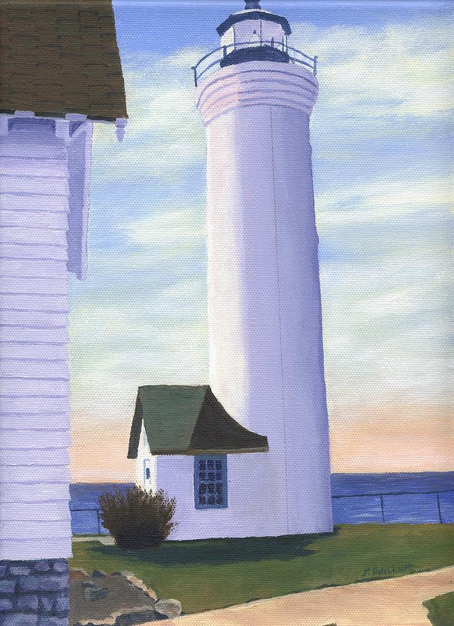 Tibbetts Point Painting by Lynne Reichhart