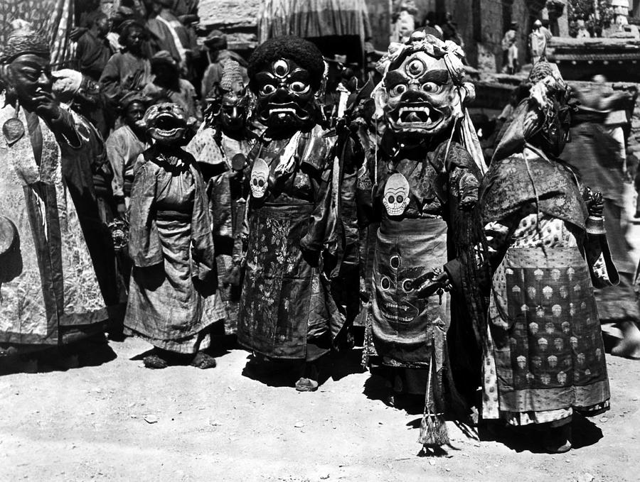 Tibet: Masks Photograph by Granger | Fine Art America