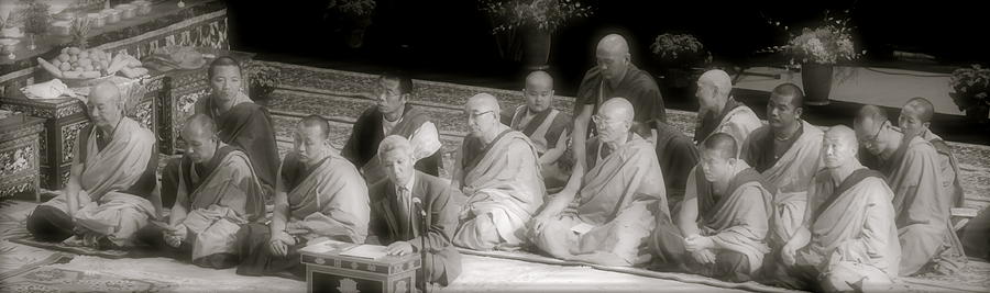 Tibetan Monks Photograph by Kate Purdy