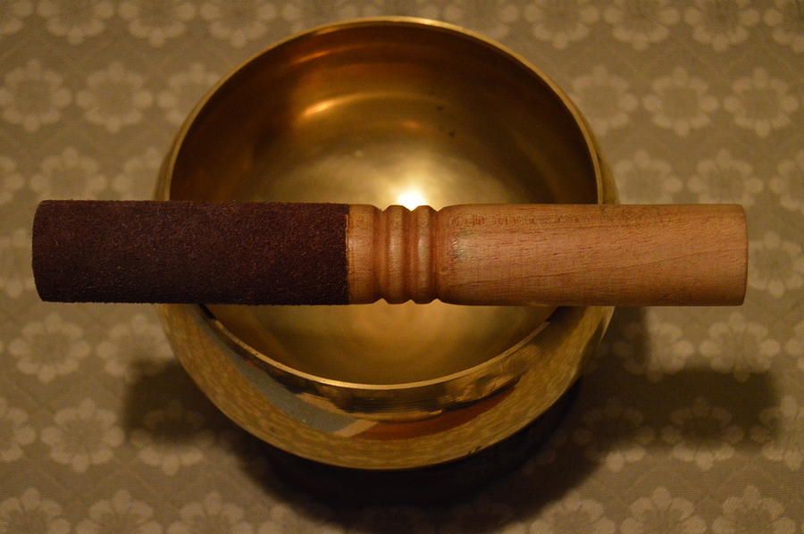 Tibetan Singing Bowl Photograph By Belinda Stucki - Pixels