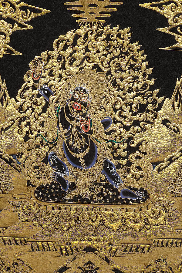 Buddhist Deity Buddha Mandala Tibetan Thangka tapestry cloth poster art images 