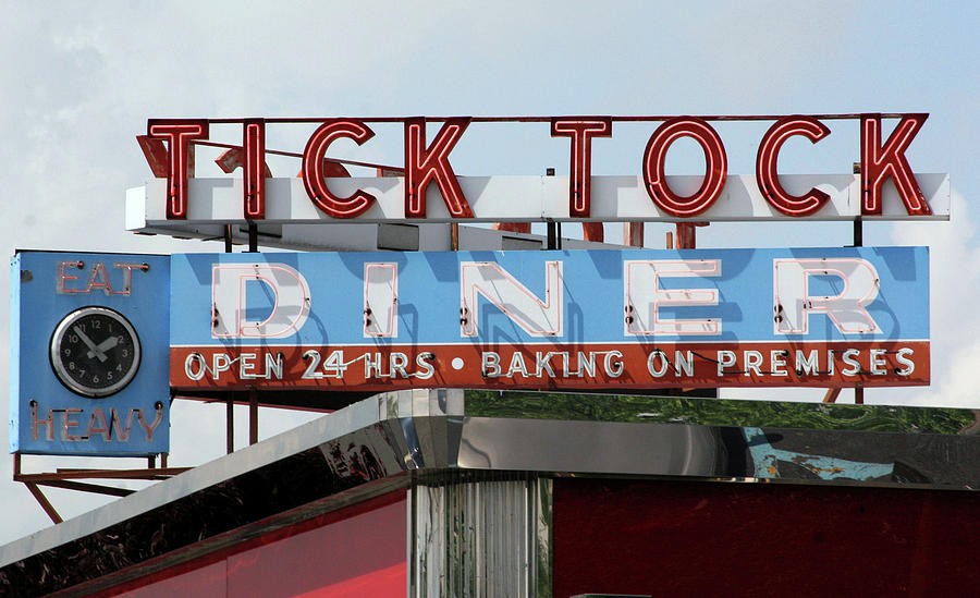 Tick Tock Diner Photograph by Matthew Bamberg