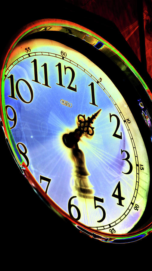 Tick Tock Goes The Clock  Photograph by DiDesigns Graphics
