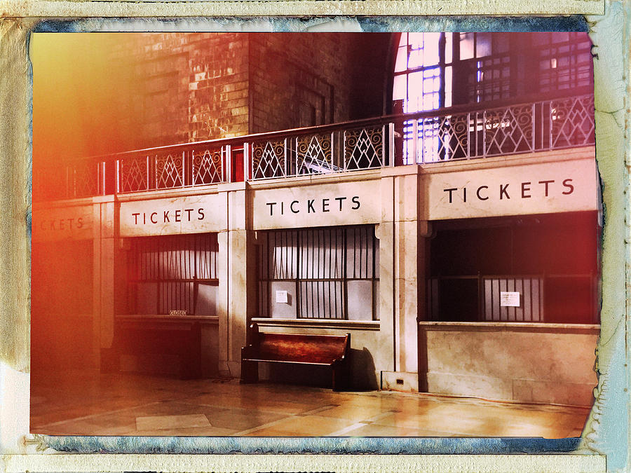 Ticket Counter Photograph by Dominic Piperata